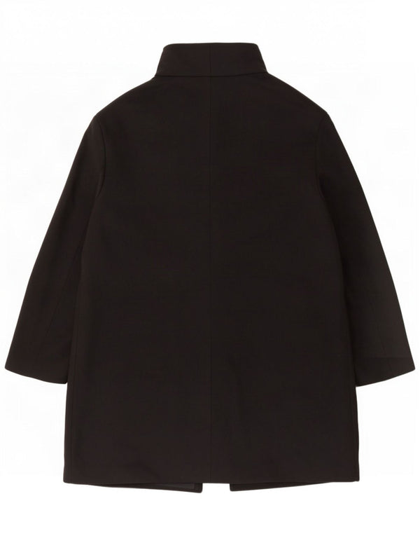John Lewis Abrigo extragrande de 4 botones para mujer UK 46 Poliéster negro grande