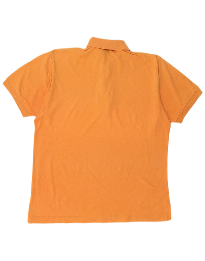 SERGIO TACCHINI Polo para hombre grande naranja