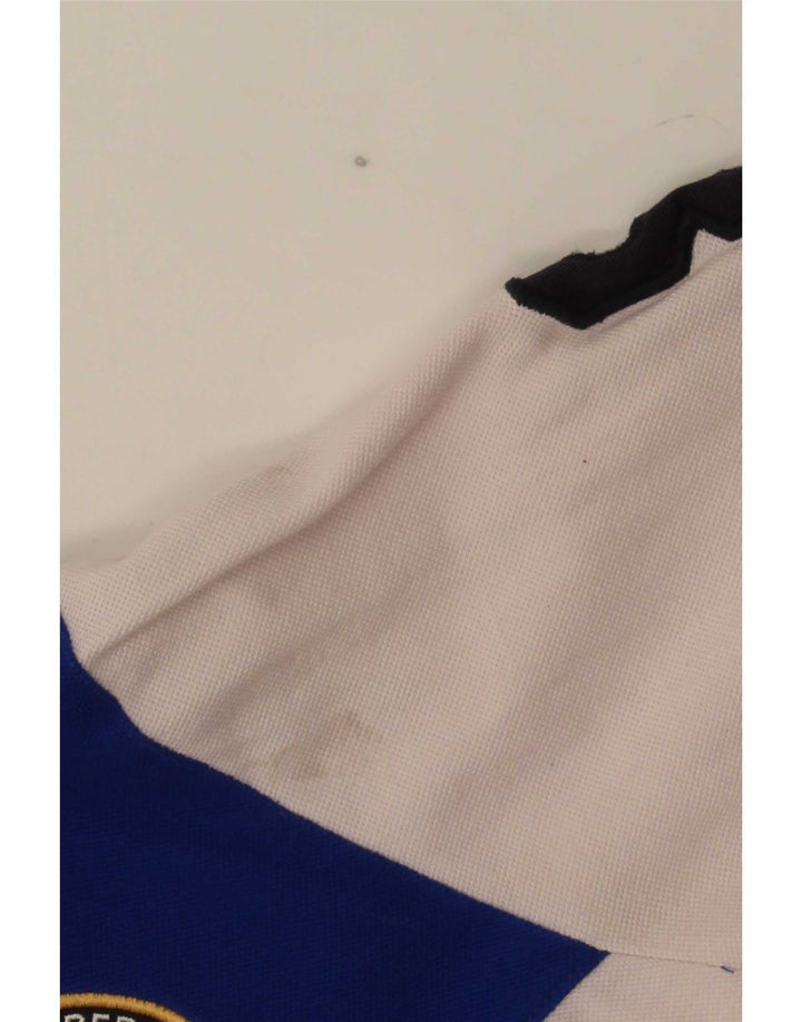 Tommy Hilfiger Polo de rugby gráfico para hombre, talla mediana, multicolor