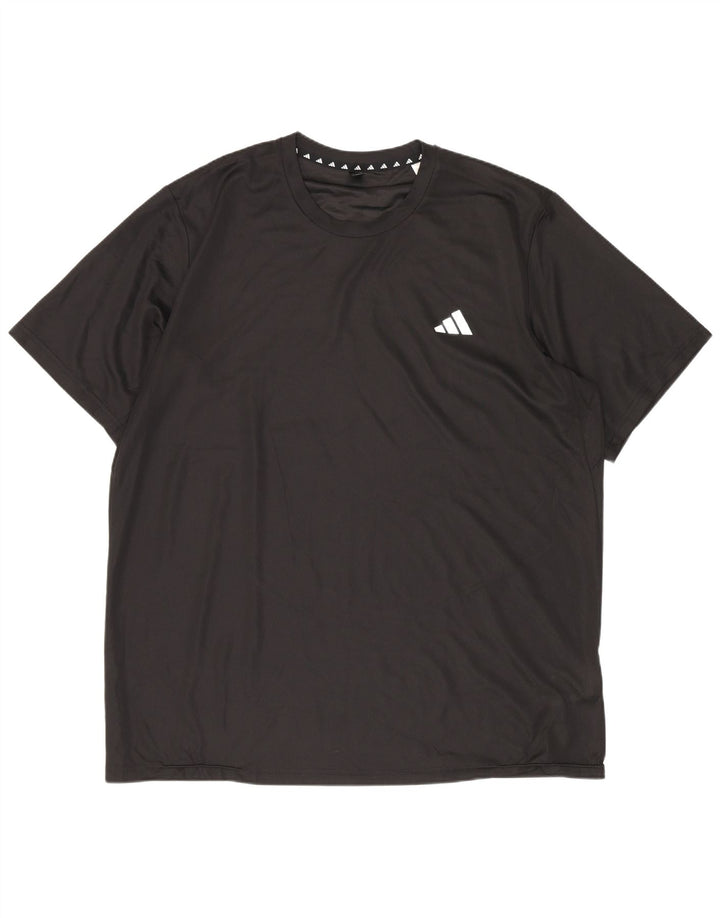 Adidas Hombre Aeroready Camiseta Top XL Negro Poliéster