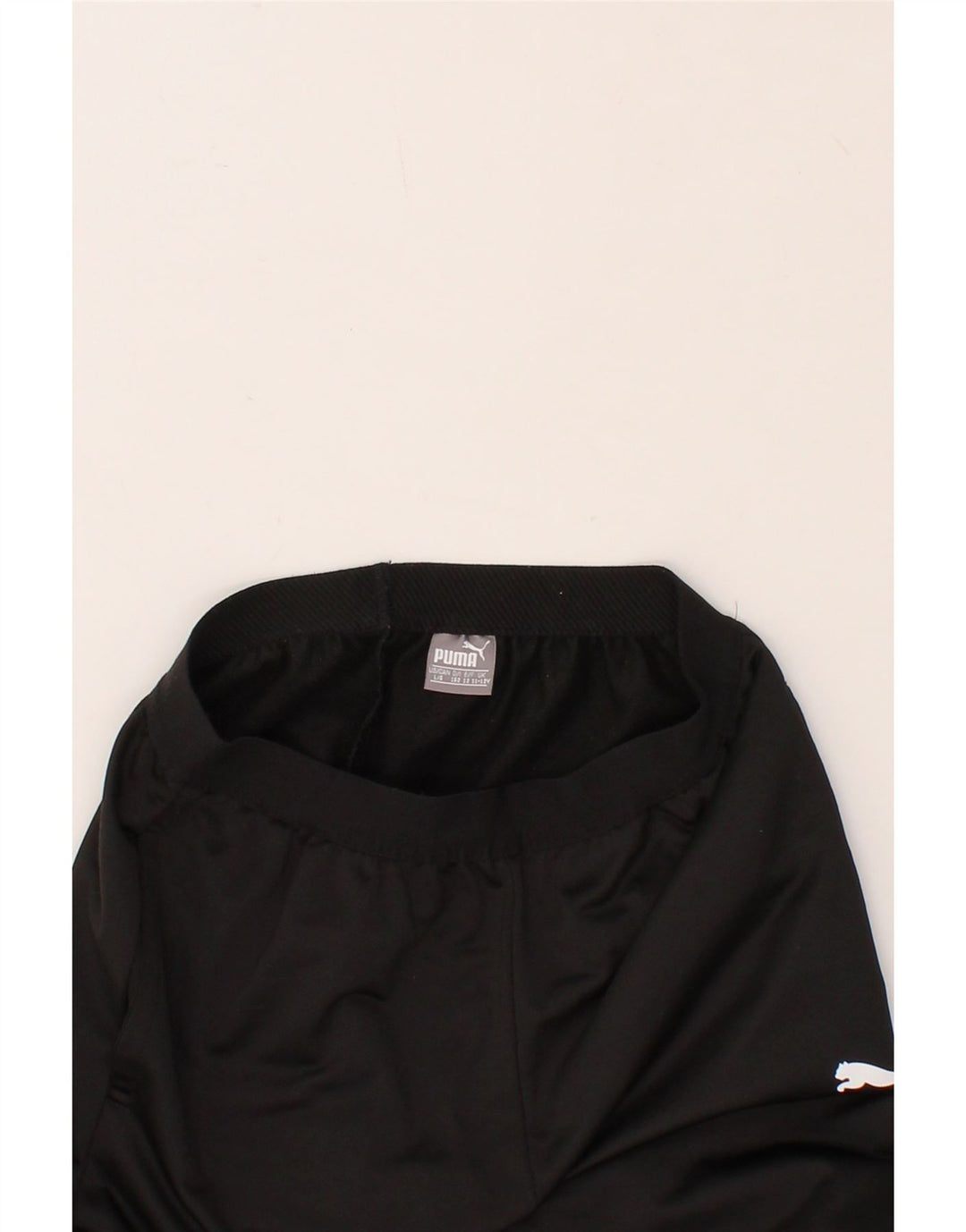 PUMA Boys Tracksuit Trousers 11-12 Years Black Vintage Puma and Second-Hand Puma from Messina Hembry 