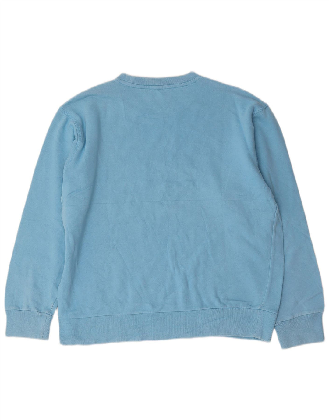 Asics Hombre Graphic Sudadera Jumper Large Azul Algodón