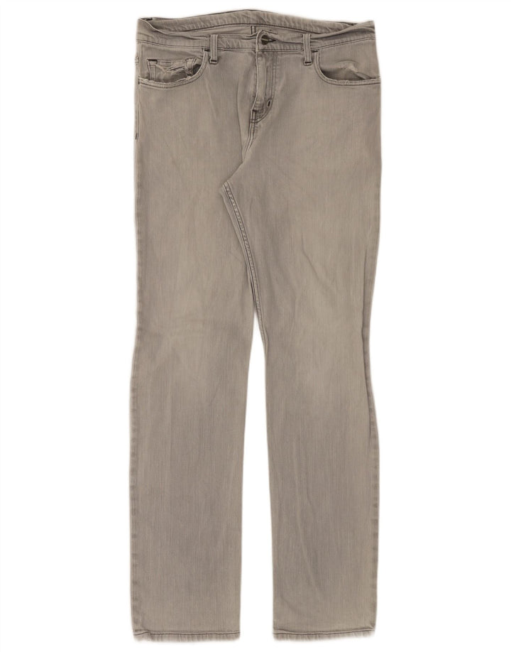 Carhartt Vaqueros rectos para hombre W34 L34 Algodón gris
