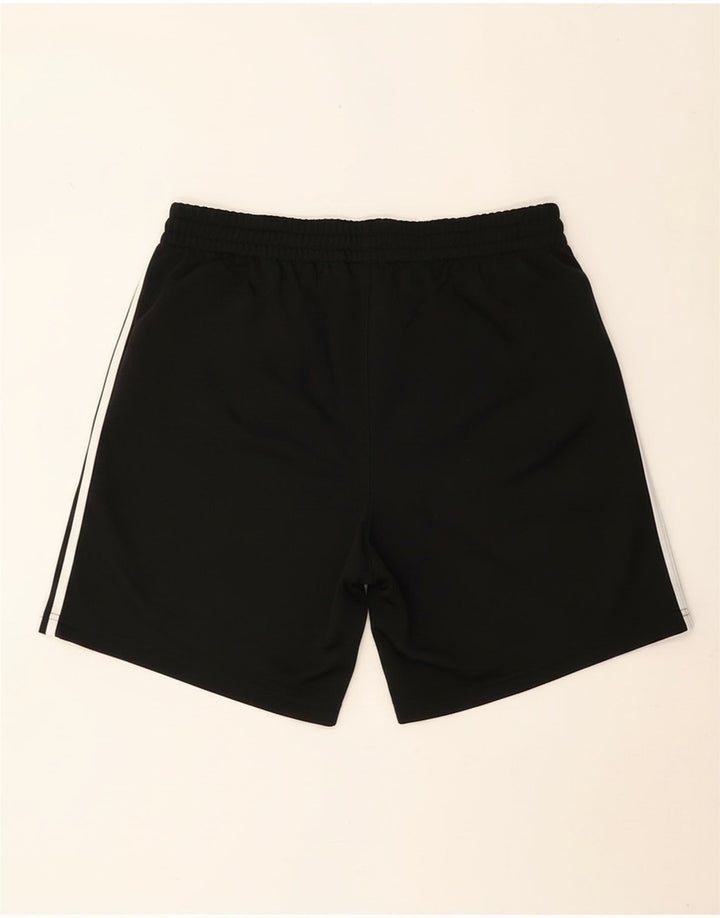 Adidas - Pantalones cortos deportivos para hombre, talla grande, poliéster negro