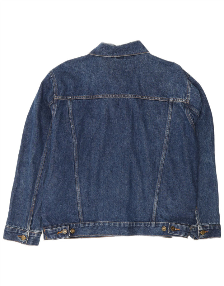 DENIM STYLE Chaqueta vaquera para hombre UK 40 Algodón azul grande