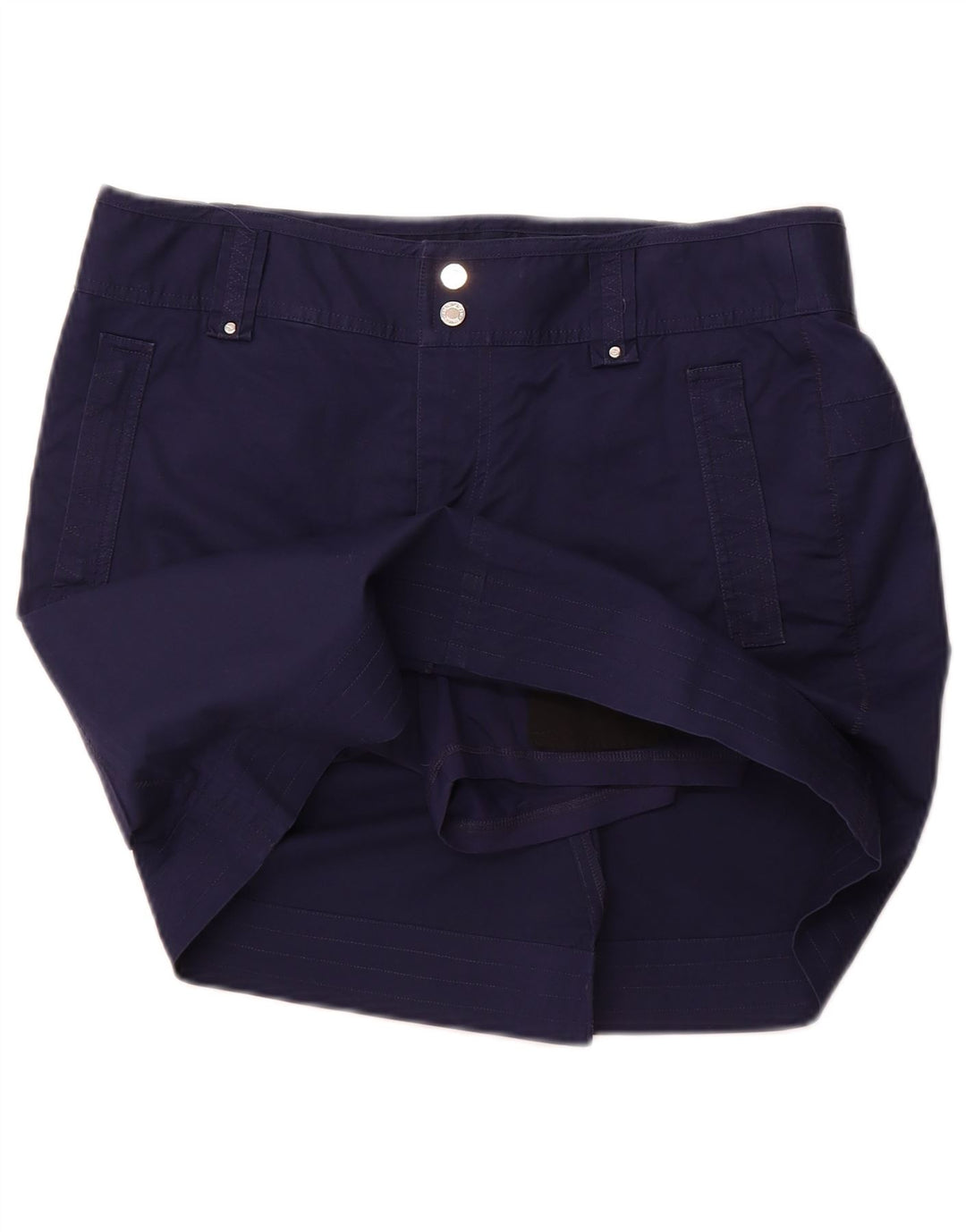 RALPH LAUREN Falda pantalón para mujer US 10 Grande Azul Marino Algodón