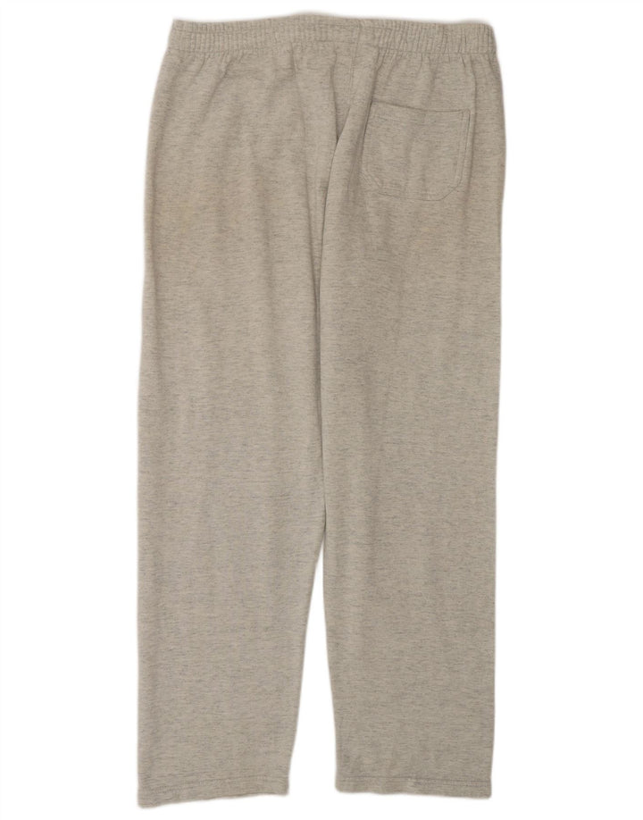 CHAMPION Pantalones de chándal para hombre de algodón gris grande