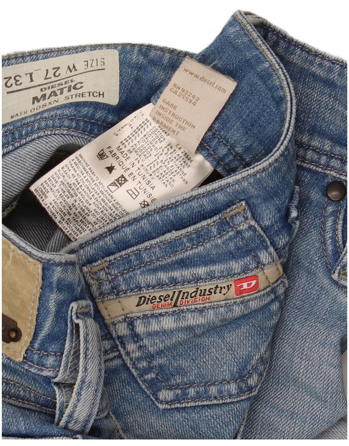 Diesel Mujer Matic Slim Jeans W27 L32 Algodón Azul
