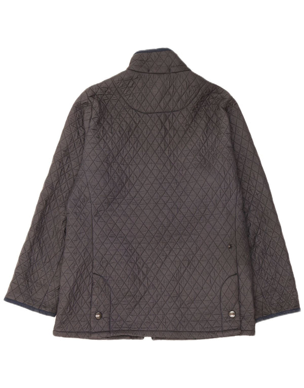 BARBOUR Chaqueta acolchada para mujer UK 12 Mediana Poliamida negra