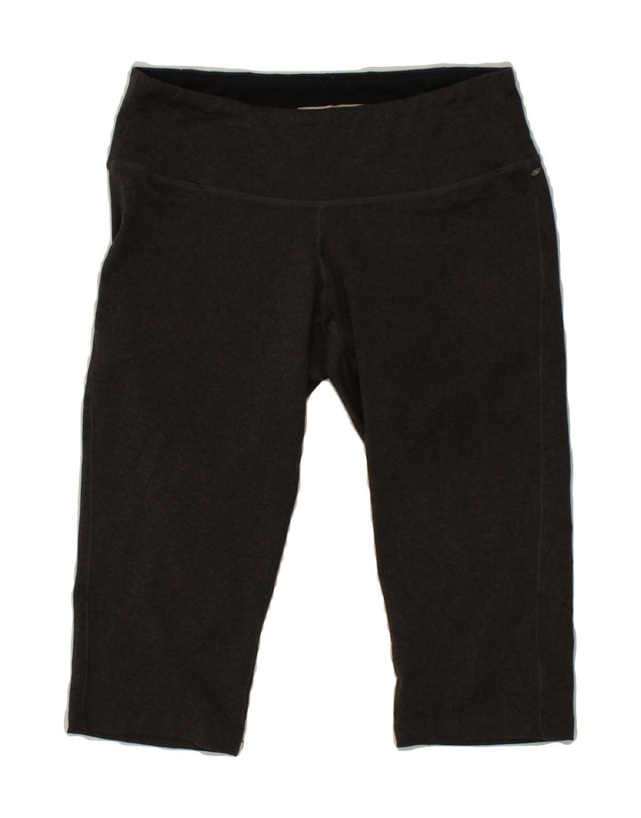 NEW BALANCE Womens Bermuda Sport Shorts UK 10 Small Grey Polyester Vintage New Balance and Second-Hand New Balance from Messina Hembry 