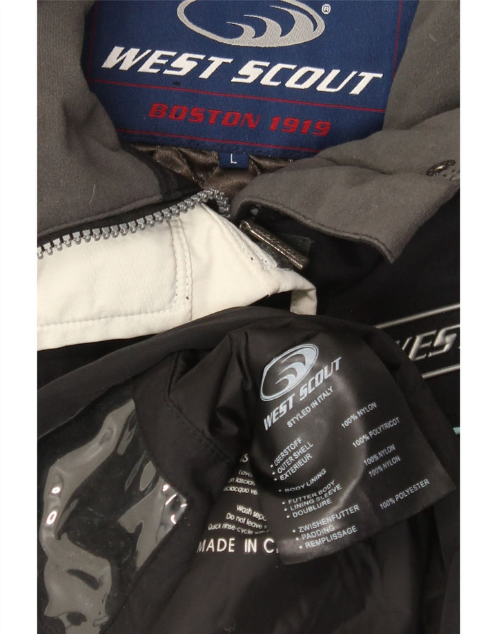 West Scout Chaqueta cortavientos para mujer UK 46 Grande Nylon color negro