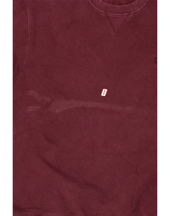 IZOD Mens Sweatshirt Jumper Large Burgundy Vintage Izod and Second-Hand Izod from Messina Hembry 