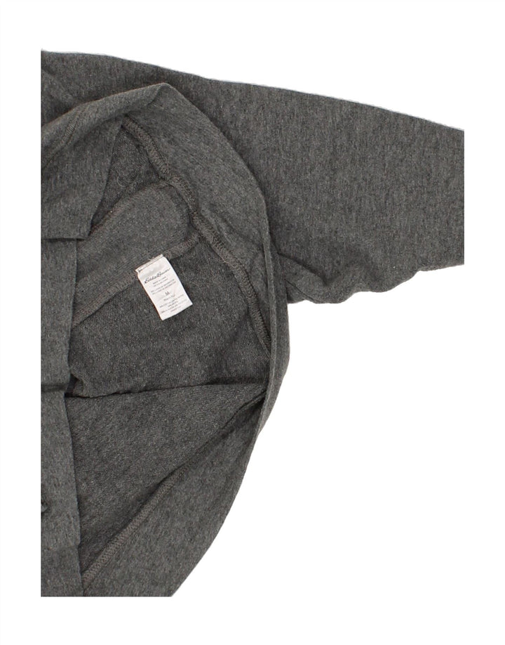 EDDIE BAUER Mens Sweatshirt Jumper Medium Grey Cotton Vintage Eddie Bauer and Second-Hand Eddie Bauer from Messina Hembry 
