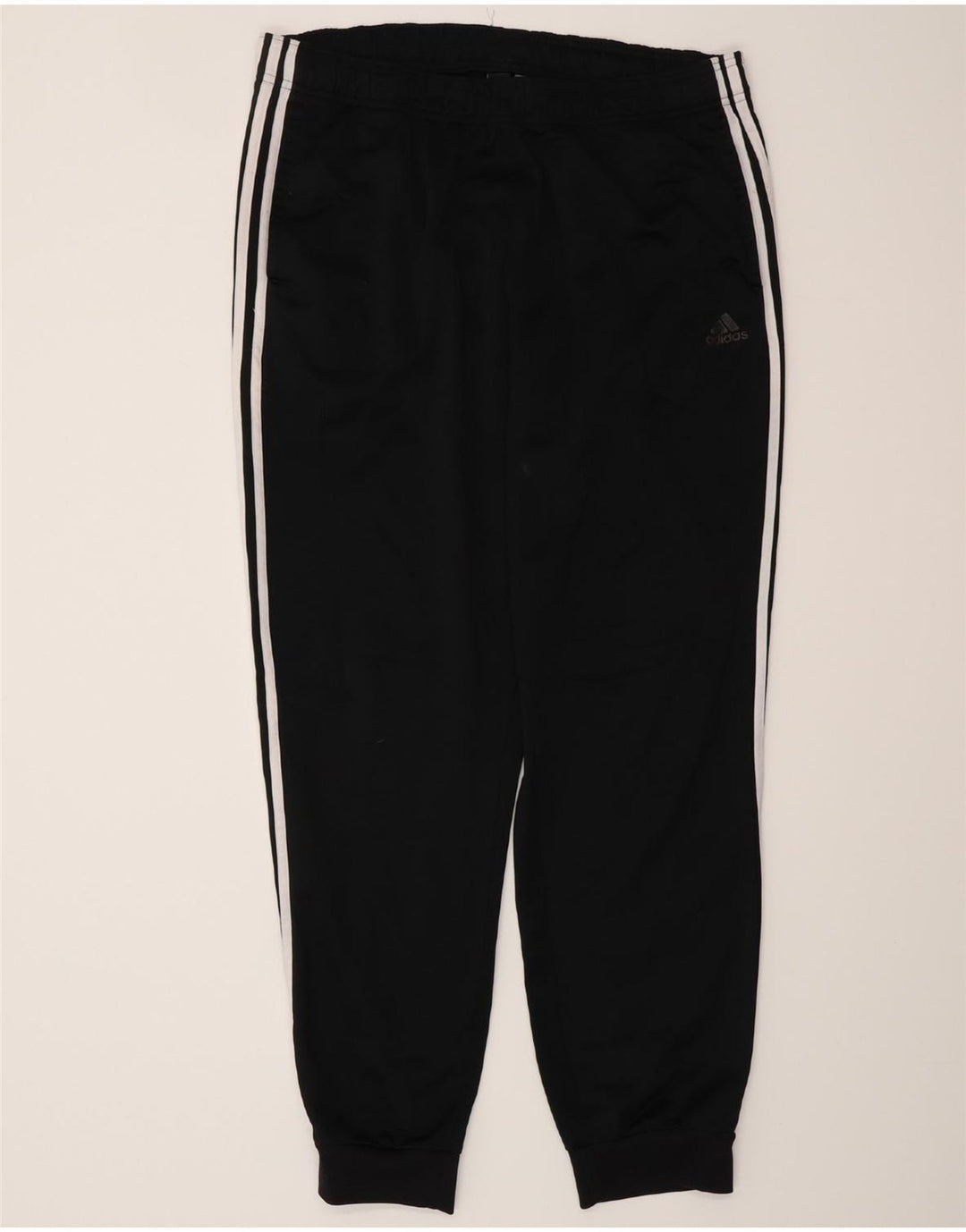 ADIDAS Hombre Chándal Pantalones Joggers XL Negro