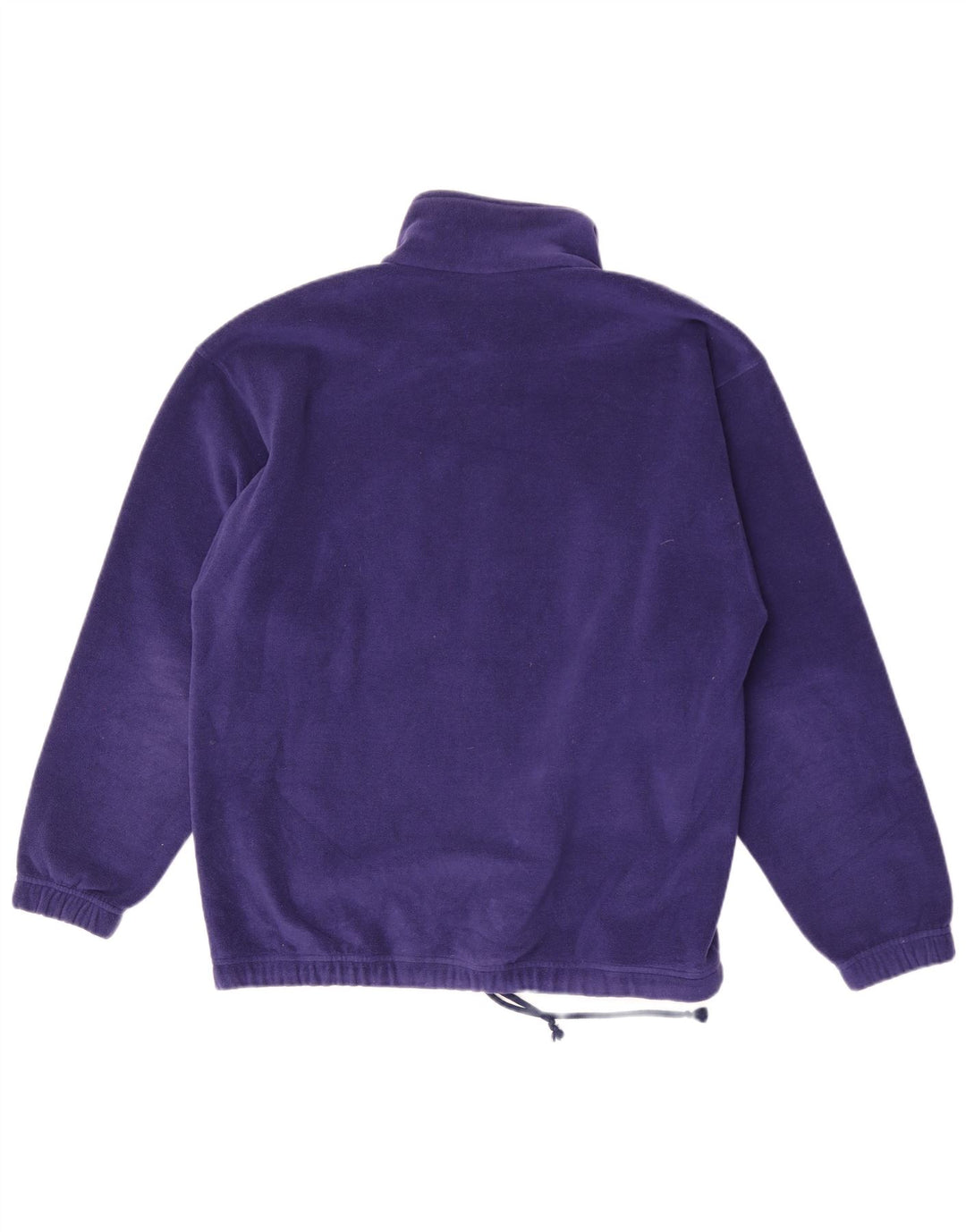 Sergio Tacchini - Jersey de forro polar con cuello y cremallera para hombre, talla grande, color morado