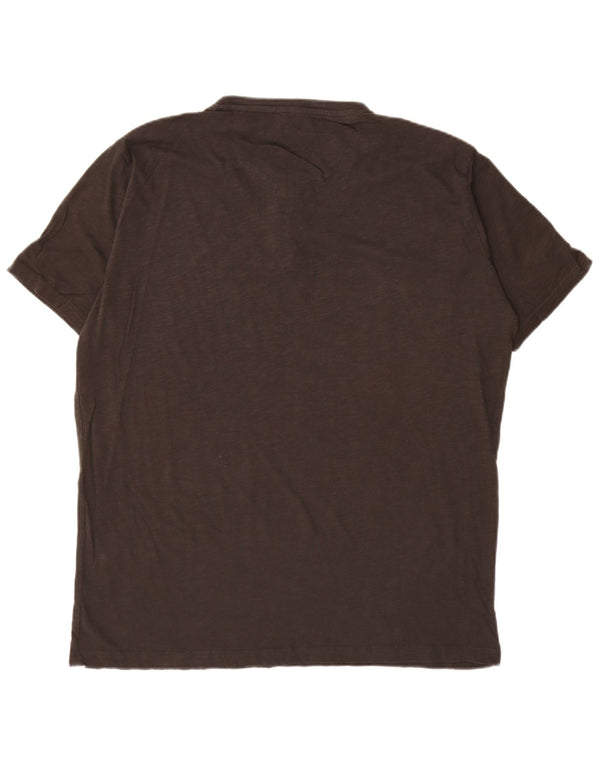 Carrera Camiseta Hombre Top 2XL Gris Algodón