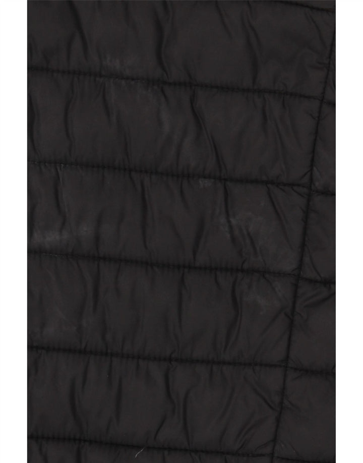 Champion Chaqueta acolchada con capucha para hombre Reino Unido 40 Grande Negro