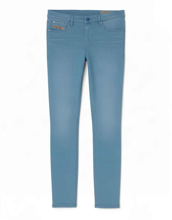 Diesel Mujer Skinzee Skinny Jeans W28 L30 Algodón Azul
