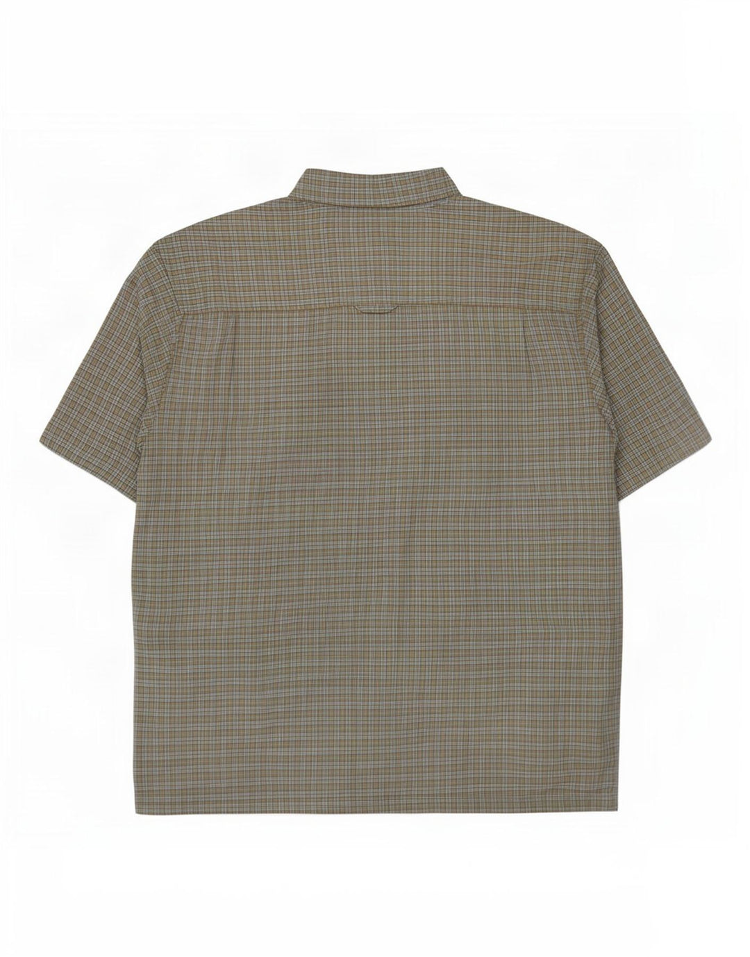 The North Face Camisa Manga Corta Hombre XL Green Check Modal