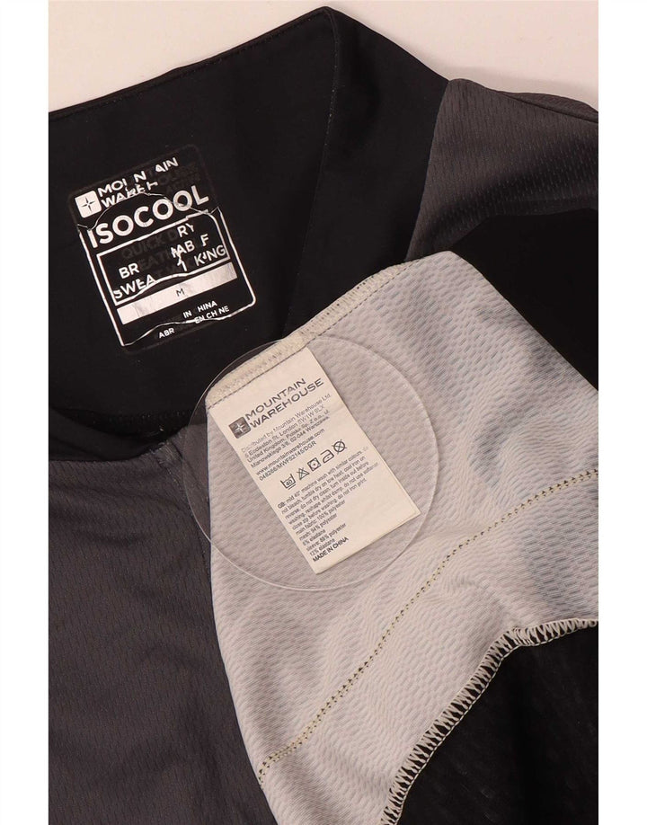 Chaqueta superior de chándal para hombre de Mountain Warehouse Bloque de color gris medio