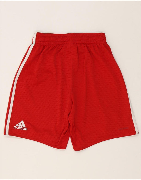 Adidas Mens FC Bayern München Sport Shorts Pequeño Rojo Poliéster