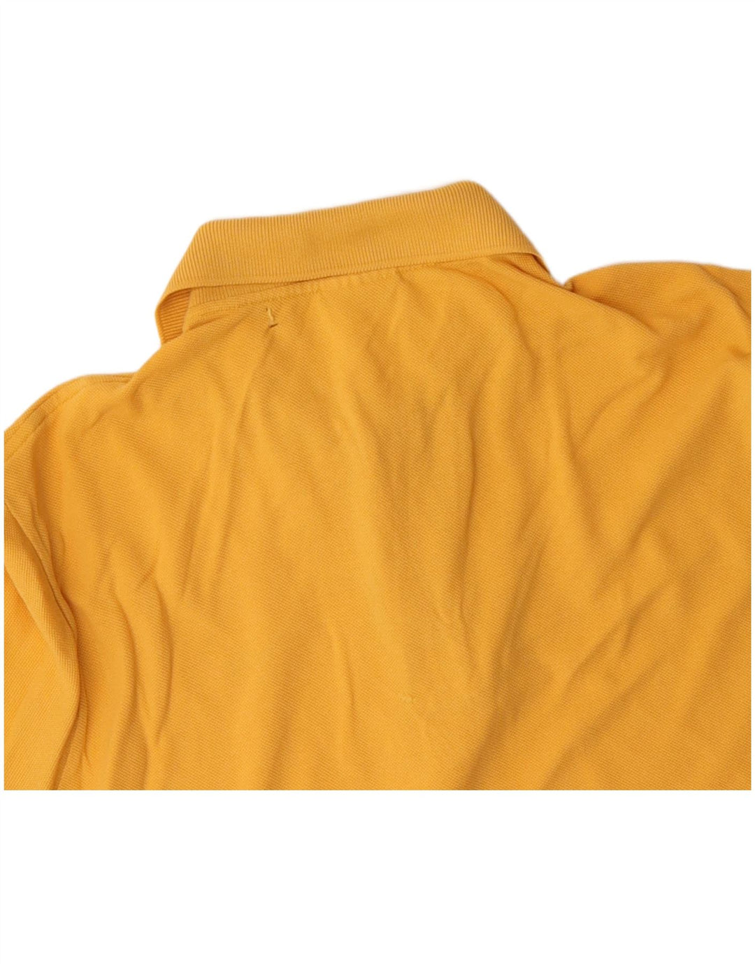 LACOSTE Polo para hombre talla 5 grande algodón amarillo