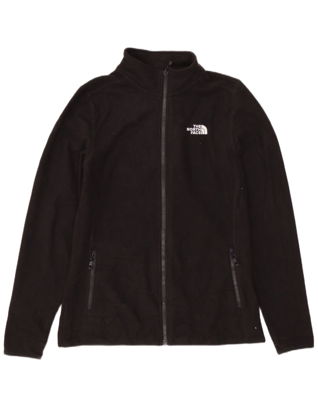 THE NORTH FACE Chaqueta polar con forro para mujer UK 44 Grande Poliéster negro