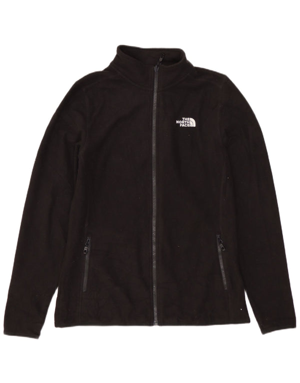 THE NORTH FACE Chaqueta polar con forro para mujer UK 44 Grande Poliéster negro