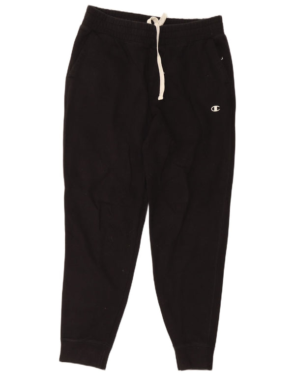 Champion Pantalones de Chándal para Mujer Joggers UK 44 Grande Algodón Negro