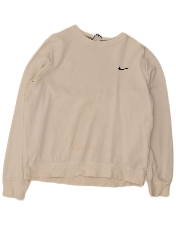 Sudadera Nike Jumper XL Off White Algodón Hombre