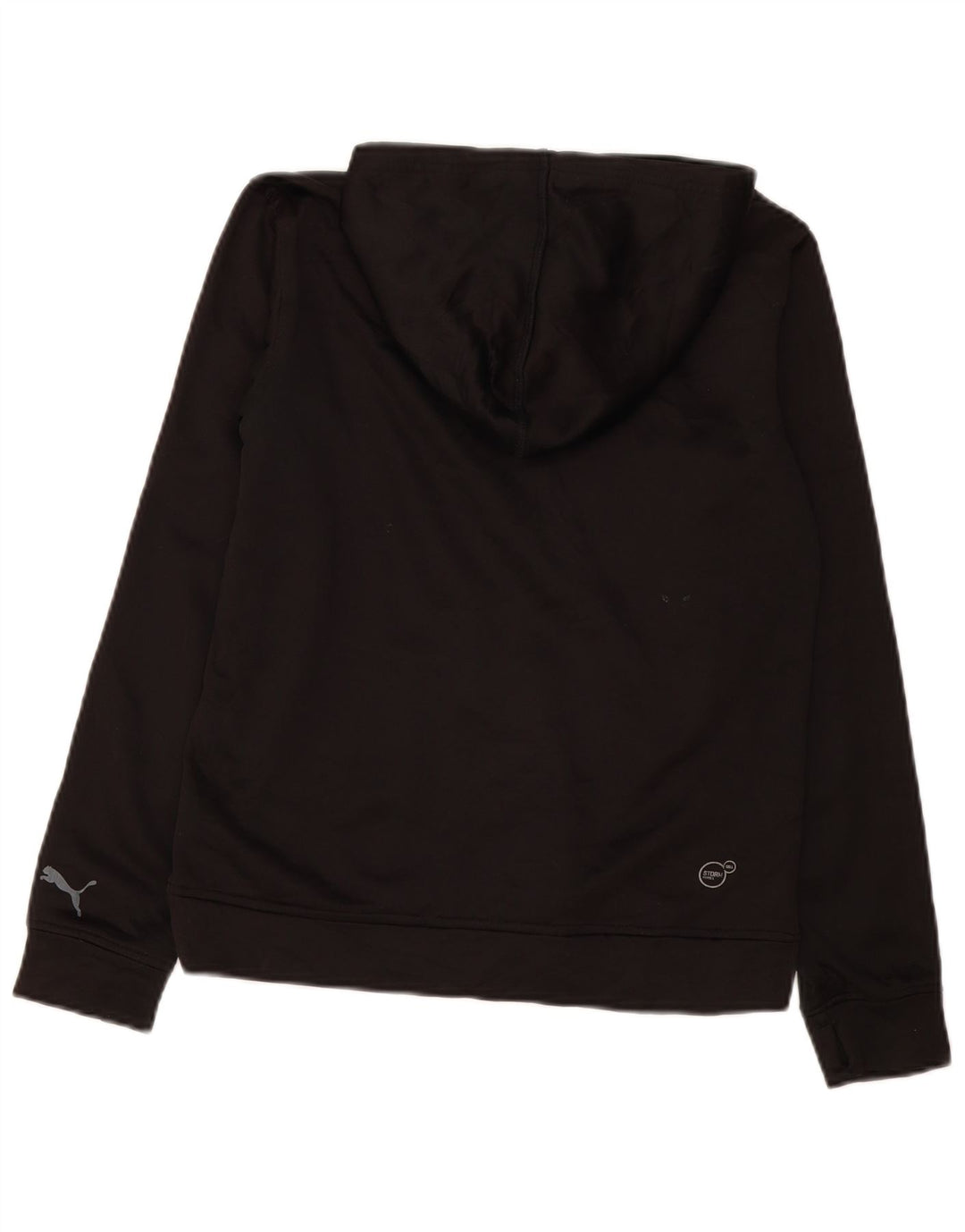 Puma Boys Graphic Sudadera con capucha Jumper 12-13 años Grande Negro Poliéster