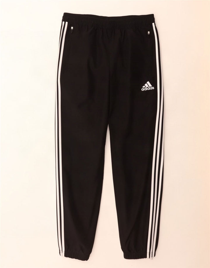 Adidas Hombre Pantalones De Chándal Joggers Grande Negro Poliéster
