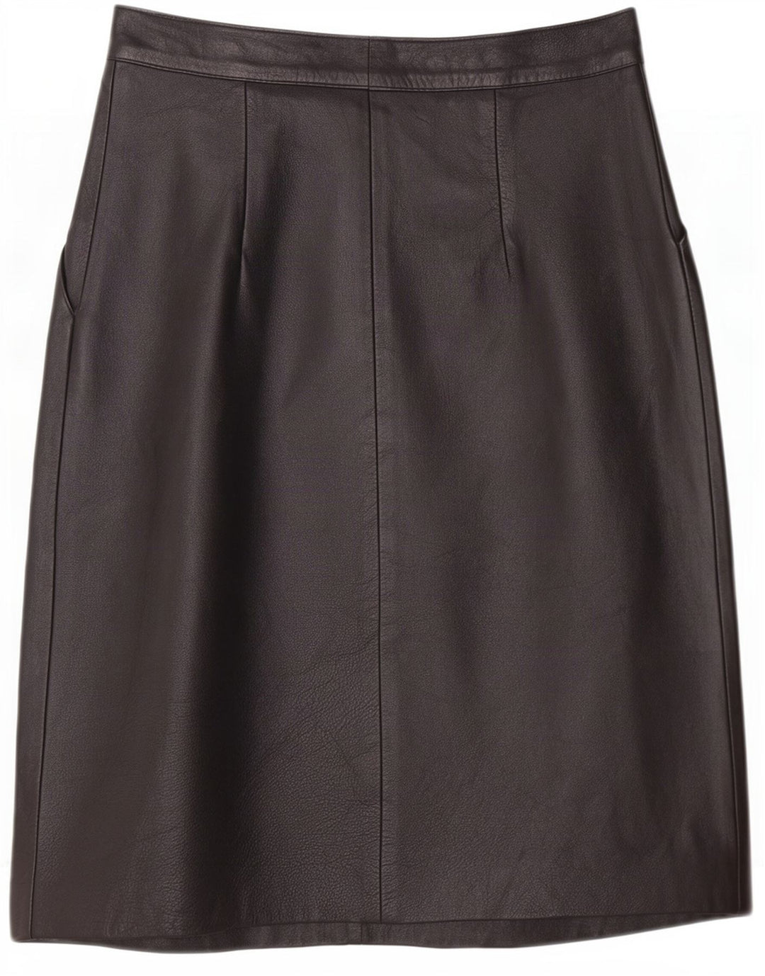 Falda de cuero para mujer Maxime IT 42 Medium W26 Negro