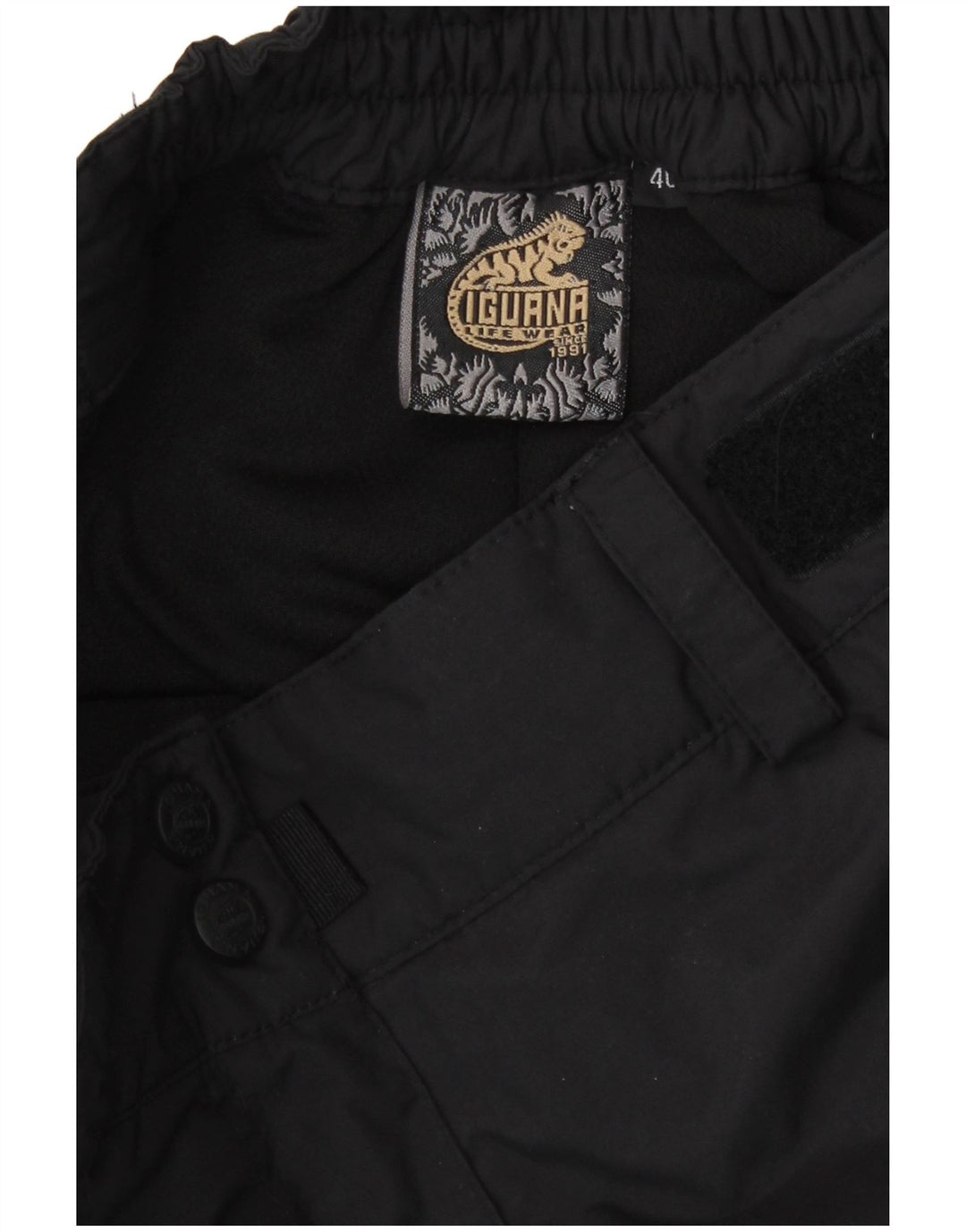 Pantalón de esquí Iguana Mujer EU 40 Medium Negro Poliamida