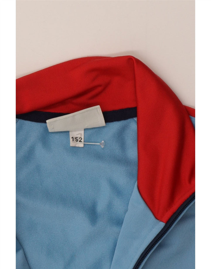 Asics Chándal Top Jacket para niño 11-12 años Azul Colorblock Poliéster
