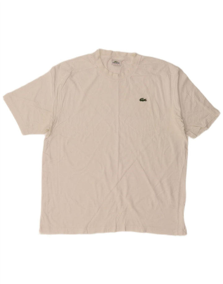 LACOSTE Camiseta Hombre Talla Superior 6 XL Algodón Blanco