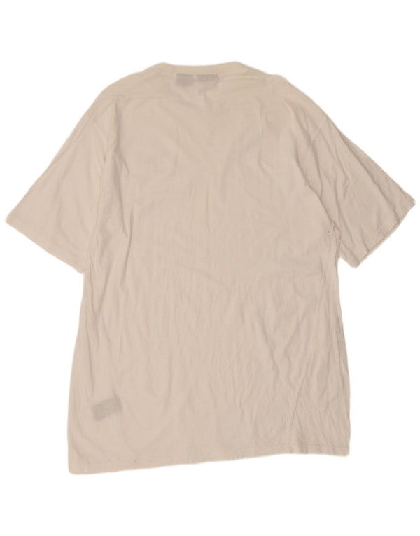 Adidas Camiseta Hombre Top 2XL Blanco Algodón