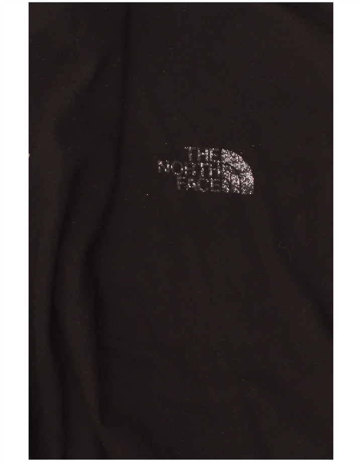 The North Face Camiseta Hombre Manga Larga 2XL Algodón Negro