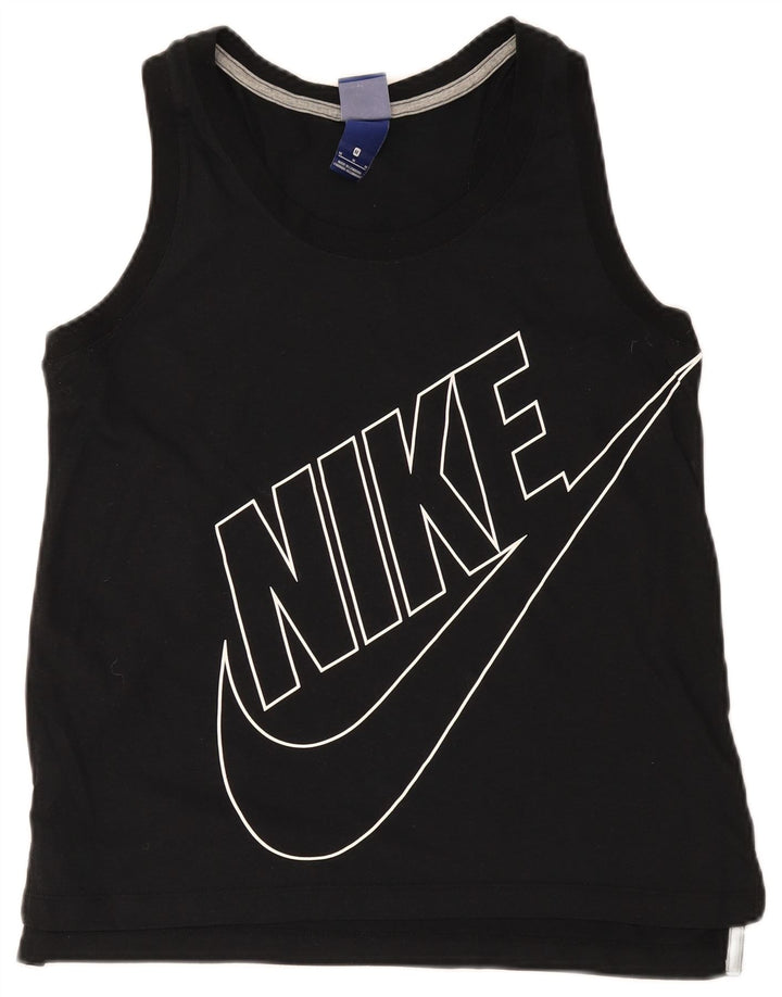 Nike - Camiseta sin mangas para mujer, talla M, color negro