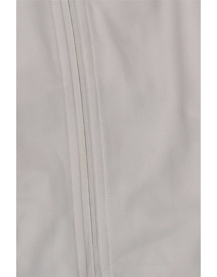 Lotto Hombre Chaqueta De Chándal Con Estampado Gráfico Poliéster Color Block Blanco Mediano