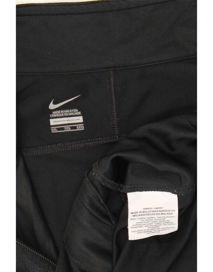Nike - Chaqueta de chándal para hombre, talla 2XL, poliéster negro