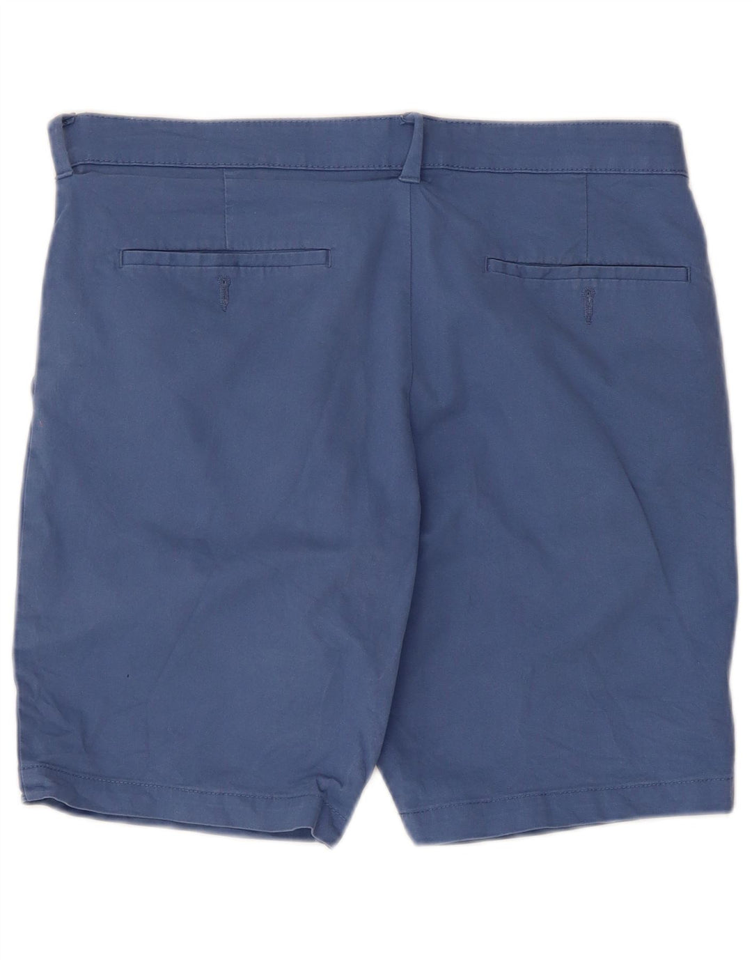 Marks & Spencer Pantalones cortos chinos para hombre W32 Algodón azul medio