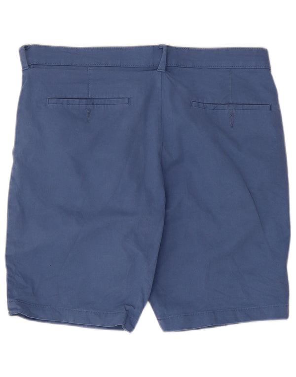 Marks & Spencer Pantalones cortos chinos para hombre W32 Algodón azul medio