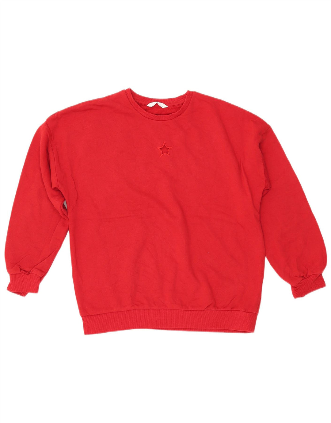 MARKS & SPENCER Sudadera para niña Jersey 12-13 años Rojo Algodón