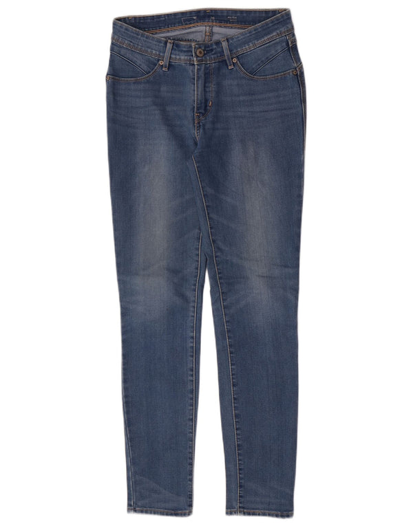 Vaqueros pitillo de talle medio para mujer Levi's W26 L30 Algodón azul