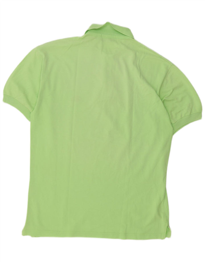 Les Copains Polo Hombre IT 52 Large Verde Algodón