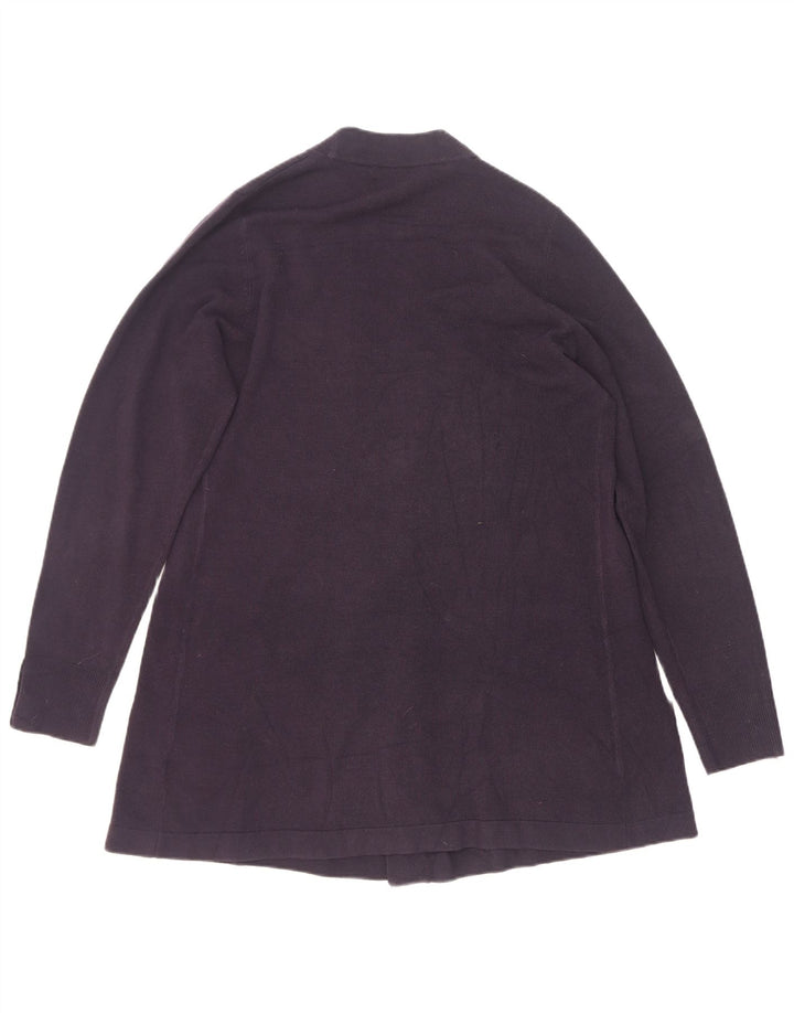 Marks & Spencer - Cárdigan largo para mujer, talla 40, tamaño mediano, azul marino