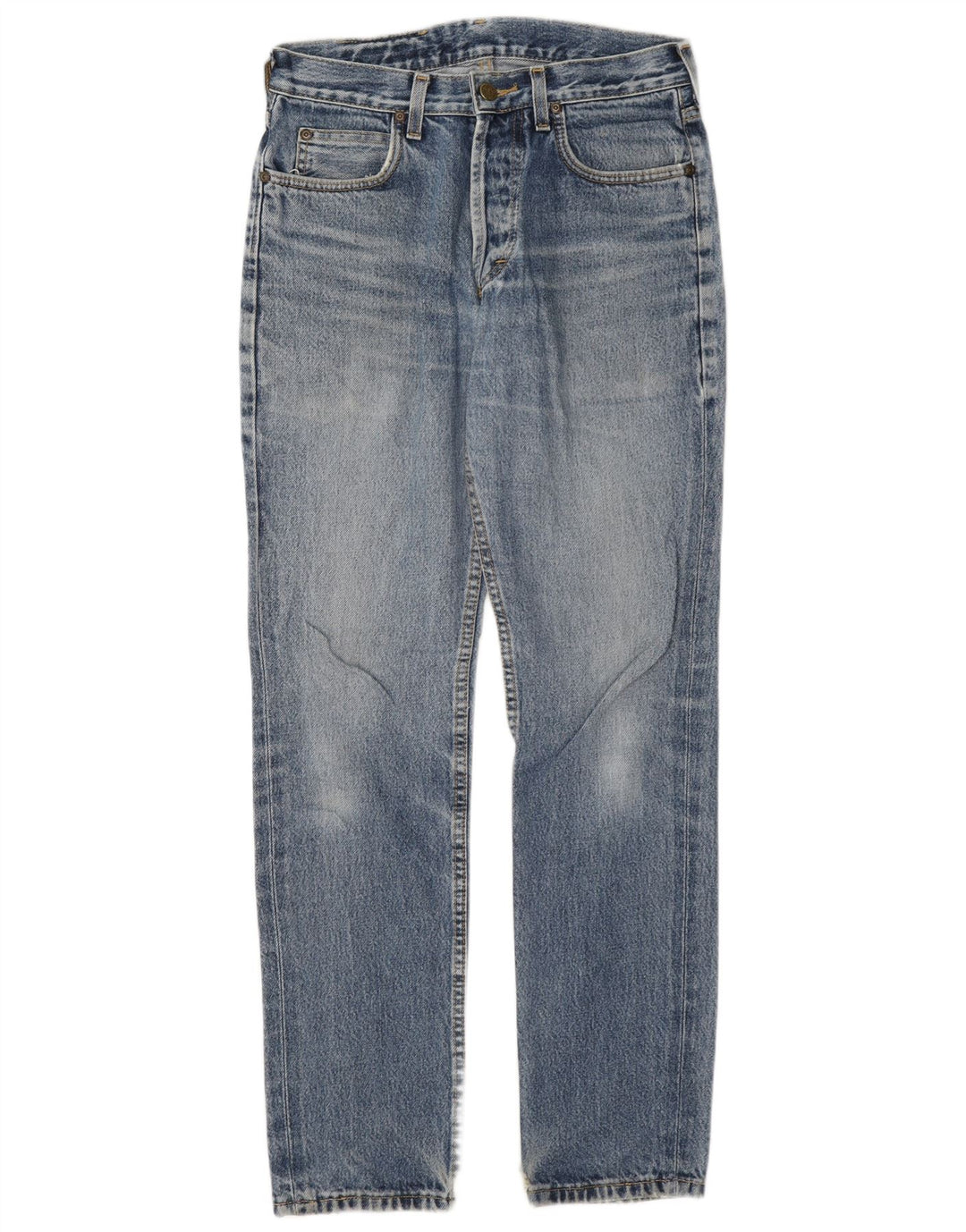 Lee Jeans Rectos Para Hombre W29 L32 Algodón Azul