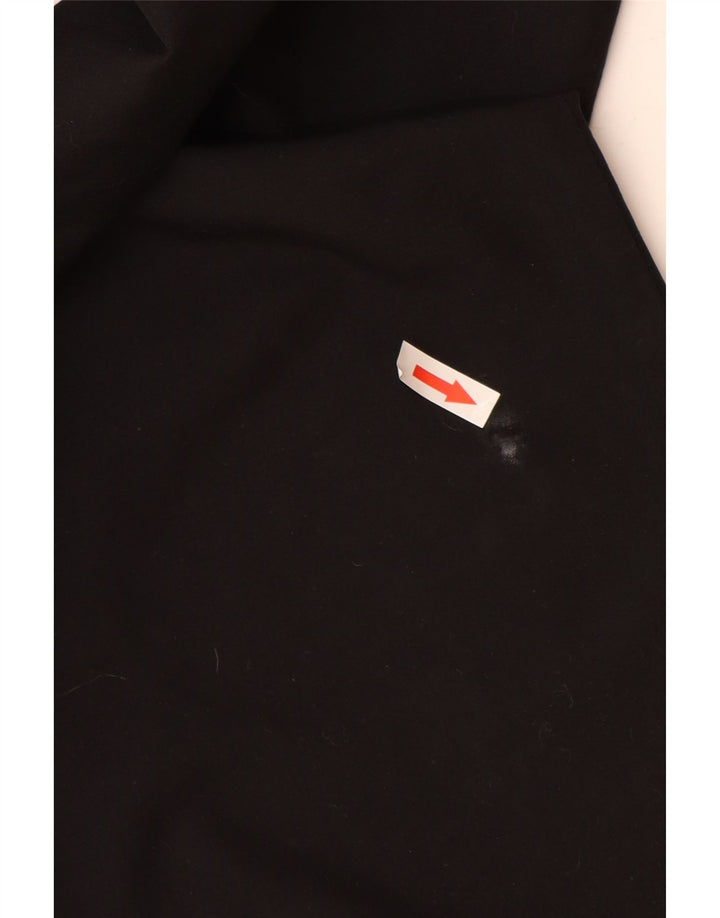 Adidas Hombre Climalite Chándal Pantalones Joggers Pequeño Poliéster Negro