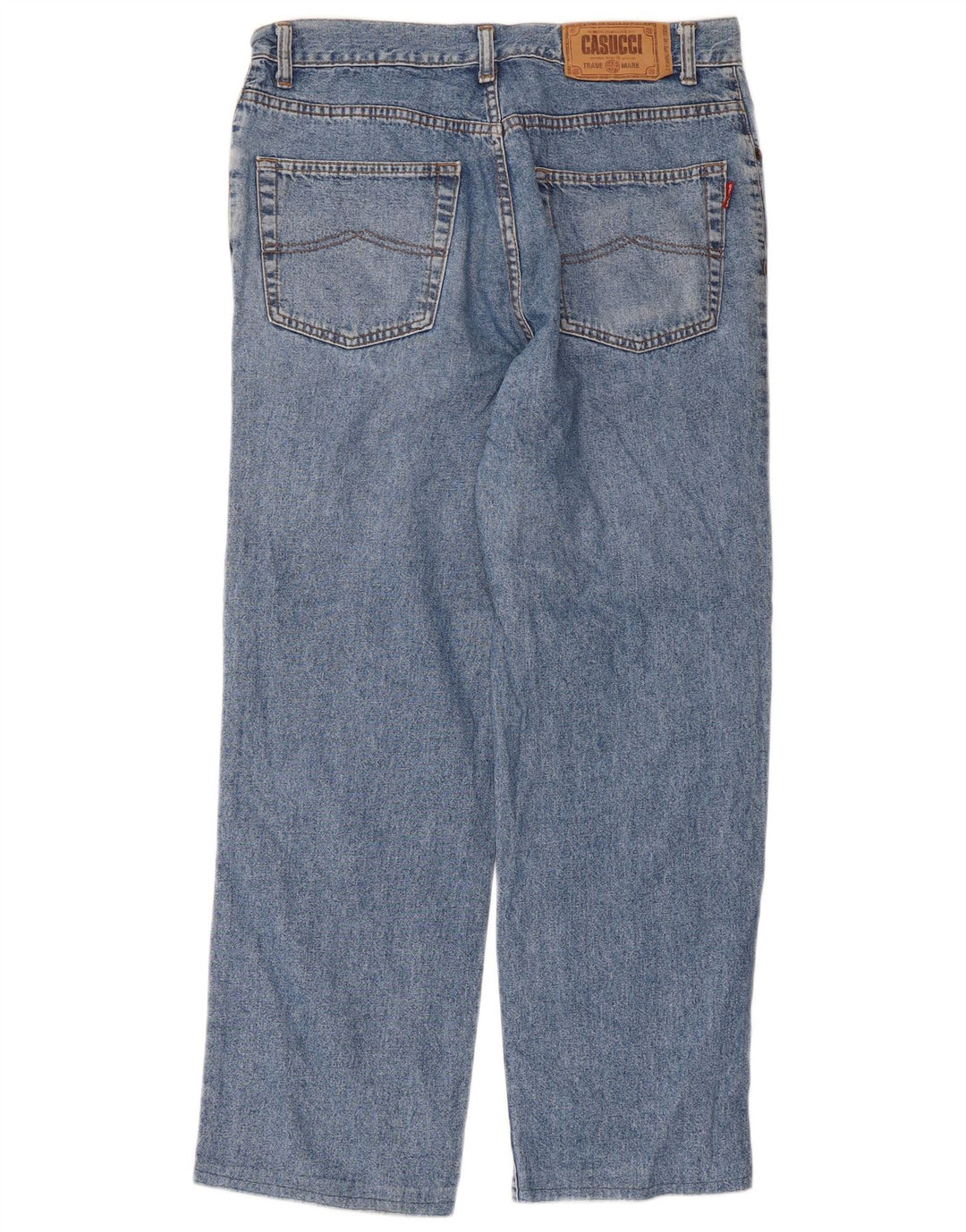 Vaqueros rectos para hombre Casucci W32 L28 Algodón azul